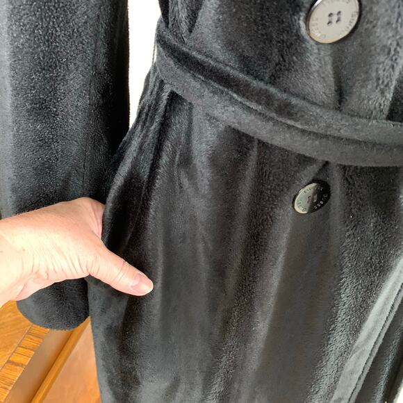 Guess Black Trench Coat - Picture 7 of 13